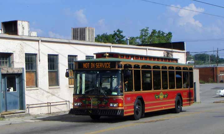 Knoxville Area Transit Gillig trolley 1